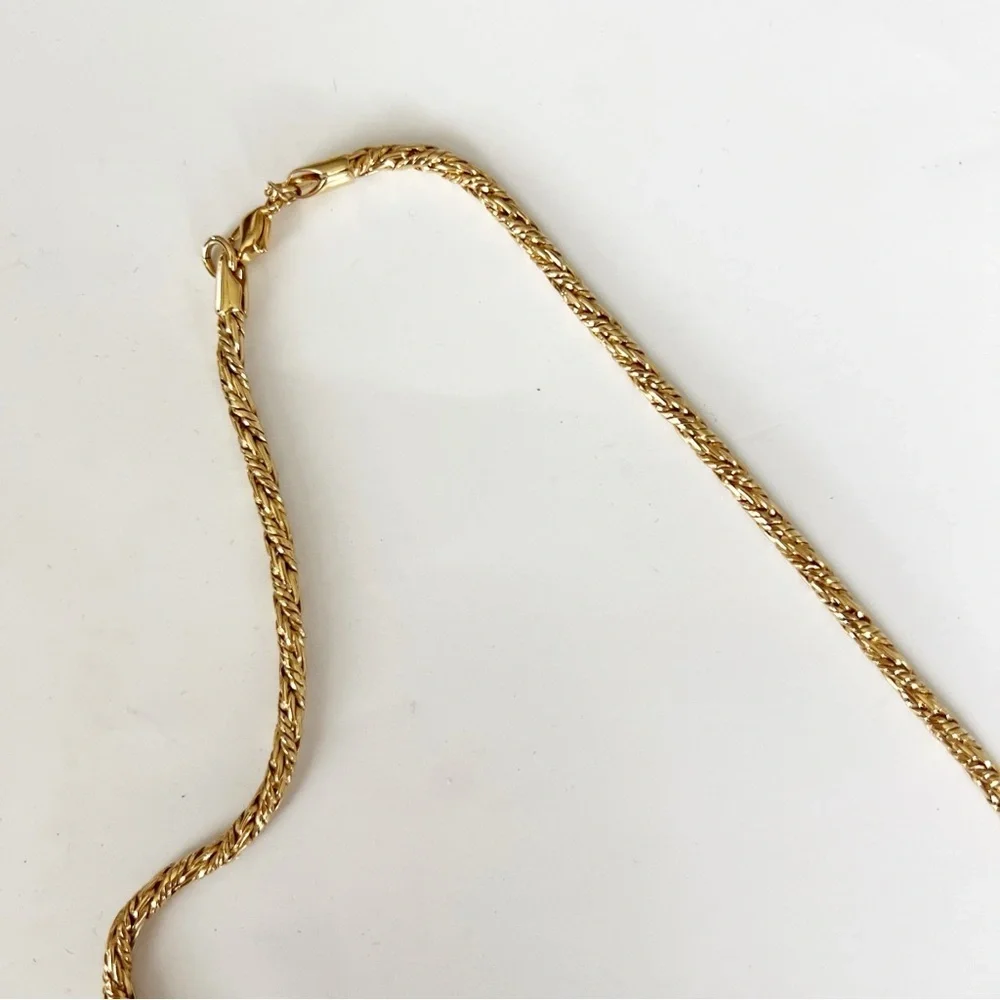 Monet Gold Rope Tied Necklace - Picture 5 of 8